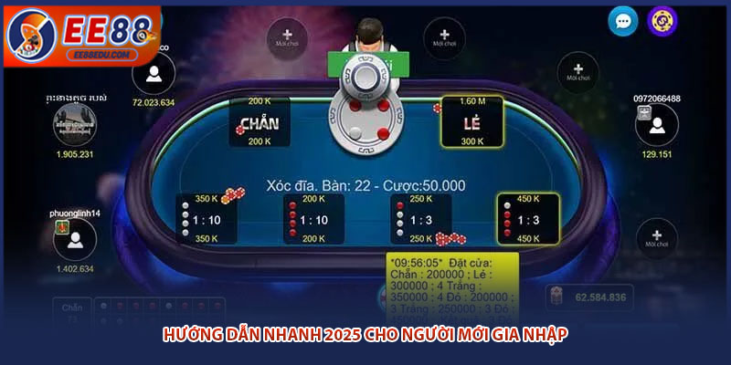 Hướng dẫn nhanh 2025 cho người mới gia nhập